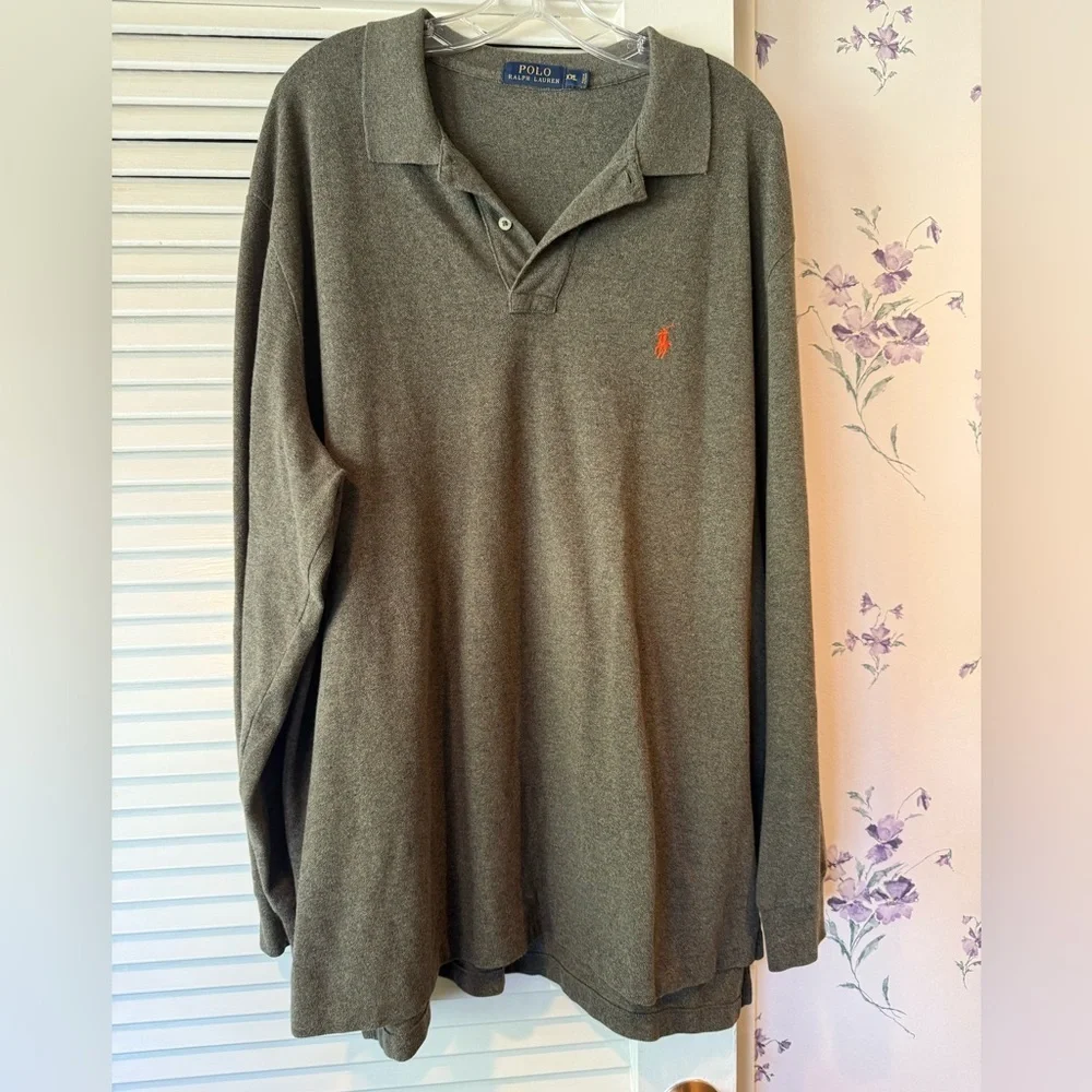 Like New Long Sleeve Polo by Ralph Lauren in XXL